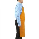 Leather Welder Apron Heavy Duty Flame Retardant Welding Work Protective Apron Us