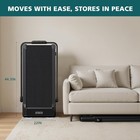 Compact Treadmill Quiet Under-desk Walking Pad Slim   Portable Design For Home