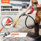 Vevor Handheld Electric Concrete Vibrator 800w 6 6 Feet Shaft Air Bubble Remover