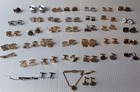 Wholesale Lot Vintage Men s Cufflinks 33 Pairs   3 Sets Many Signed Mixed Tones