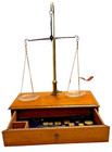 Antique Apothecary Scale And Weights  Circa 1900