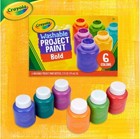 Crayola Bold Washable Project Paint  2 Oz  Assorted Colors  Box Of 6 Paints