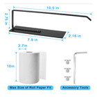 Magnetic Paper Towel Holder For Fridge  Toilet Paper Roll Holder Magnetic Paper