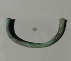 An Old Antique Decorated Bronze African Queen Manilla Currency Nigeria  54