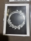 Three Metal Dies-fun Recantangles  Circular   And Medallion 