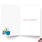 Funny Christmas Greeting Card W  Envelope  1 Card  Happy Holidays Cat Order