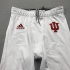 Indiana Hoosiers Pants Mens Xl White Adidas Football Game Worn Team Issued Ncaa