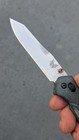 Benchmade 940 Osborne M390 Reverse Tanto Blade Blue Denim Micarta Handle