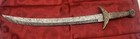 Vintage 16    Indian Tulwar Sword With Hilt Design Retro Build  Engraved Stainless