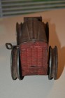 Vintage 1930s Marx Tin Steel Wind Up Friction Tractor Pat   1334539  works 