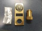 Vintage Total Electric Gold Medallion Home Door Viewer 4  X 1 1 2  New Nib Nos