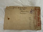 South Africa Censored Cover  Johannesburg To Usa  mass   With Censor Tape