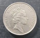 1988  Hong Kong 5 Dollar Coin  km  56 