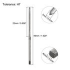 Hand Reamer 2mm H7 Metric Reamer Bit Straight Flute High Speed Steel