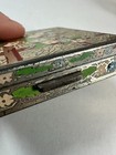 Vintage Compact Mirror Makeup Square Puff Coty Painted Floral