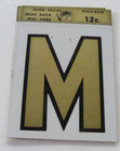Vtg Sealed Lot Of 10 Total Duro Waterslide Decals Letters Gold Selected Letters