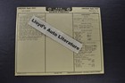 1957 Lincoln V8 Tune-up Chart Premiere Capri Excellent Original 57 Not A Reprint
