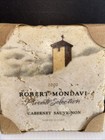 Napa Valley Robert Mondavi Winery 2000 Stone Wine Coaster Cabernet Sauvignon 4x4