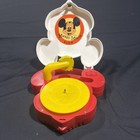 Very Rare 1956 Mickey Mouse Club Record Player  With 11 Records  Not Test 