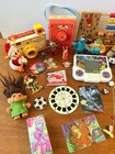Vintage Toy Lot Junk Drawer Collectible Toys Fisher Price Trolls Disney   More