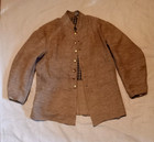 Civil War Confederate Frock Coat Butternut Jean Wool Campaign Reenacting Size 44