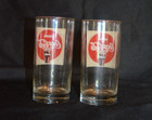 Lot Of 2 Coca Cola Drinking Glasses Drink Coca Cola 16 Oz Clean