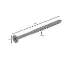  10 X 4 In   2 Phillips Bugle Head Coarse Thread Exterior Screws 1 Lb  Box