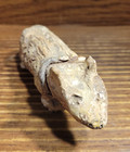 Antique Composition Terrier Dog Figurine 5  Long Unmarked Primitive C  1920-1940