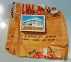 Vintage Ceramic Topped Matchbox Matchbook Greece Greek The Parthenon Free Ship 