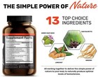 Male Enhancement Pills Testo Booster  Men Libido  Muscle Growth 60ct 2-pk