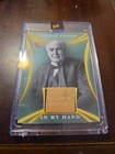 Thomas Edison  25 Hand Written Relic Sealed  in My Hand  2025 Pieces Of The Past