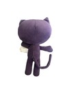 True And The Rainbow Kingdom Bartleby 8 5   Purple Cat Stuffed Plush Toy Doll
