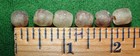 Lot Of 55 Antique  African Trade  Round Glass Trade Beads