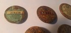 Vintage Lot Of 5 New York State Conservation License Pins - Hunt  Fish  - 1930 s