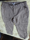 Rei Women s Sahara Convertible Hiking Pants Size 8 Raffia Tan Zip Pockets Euc