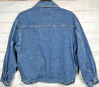 Vintage Jean Jacket Womens Sz L Blue Denim The Young And The Restless Soap Opera
