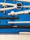 Vintage Alvin 129b Precision Drawing Set Made In W Germany Hard Case Pre-owned 
