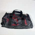 Nike Duffel Bag Jacquard Camo Maroon 20  X 10  X 10  - Preowned