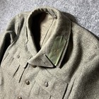 Vintage Swedish Army Wool Field Jacket 1952 Green Post Ww2 Jacket Smaller Sz