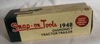 Snap-on Ertl 1948 Diamond T Tractor Trailer Die-cast Bank 1 43 Scale F804 Vtg