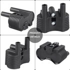 Ignition Coil   Spark Plug Wires For Sportster Xl 883 1200 Custom Low Roadster