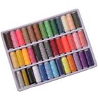 New 39pcs 109 Yard Mixed Colors Polyester Spool Sewing Thread For Hand Machine