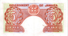Jamaica 5 Shillings 1957 Pick   37a