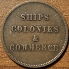 Canada Prince Edward Island Pe-10-9 Halfpenny Token - Ships Colonies   Commerce