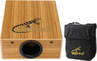 Gecko Travel Cajon Drum - Wooden Percussion Box Musical Instrument With Carrying