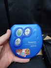 Vintage Blue Panasonic Portable Cd Player Model Sl-sx290 With Bag Tested Working