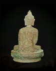 Tibet Buddhism Temple Old Patina Bronze Sakyamuni Amitabha Buddha Statues Wealth