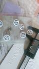 Chanel Single Button 20 Mm  one  White Metal Made In France 2016