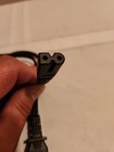 2 Prong Power Cord - Polarized  square round  Ul Listed - Black  6ft Power Cable