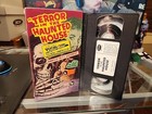 Terror In The Haunted House Vhs Cassette Video 1987 Cult Cinema Horror  Rhino